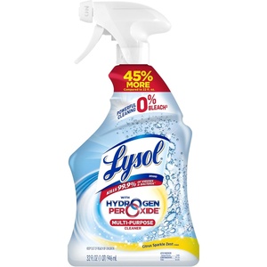 Lysol Cleaner Hydrogen Peroxide Multi-Purpose Cleaner Spray, Citrus, 32 Fluid Ounce(Citrus)