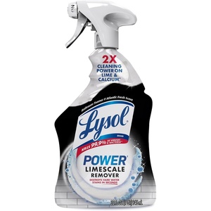 Lysol Power Foaming Bathroom Cleaner,Multipurpose Cleaner For Showers,Bathtubs,Sinks,Disinfectant Spray Kills 99.9% Of Germs,Zero Bleach Cleaning Spray,32 Oz.,(Pack of 3)(Limescale)