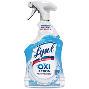 Lysol Power Foaming Bathroom Cleaner,Multipurpose Cleaner For Showers,Bathtubs,Sinks,Disinfectant Spray Kills 99.9% Of Germs,Zero Bleach Cleaning Spray,32 Oz.,(Pack of 3)(Hydrogen Peroxide)